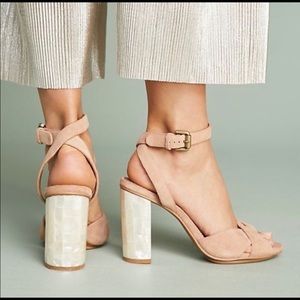 See By Chloe Mother of Pearl Heels